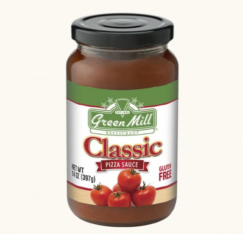 what is pizza sauce made of that's green