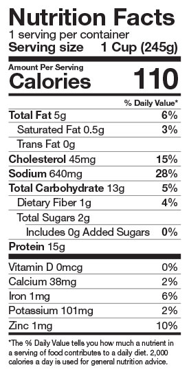 Green Mill Chicken Noodle Soup Nutrition Facts